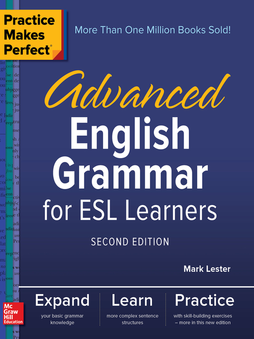 Title details for Advanced English Grammar for ESL Learners by Mark Lester - Wait list